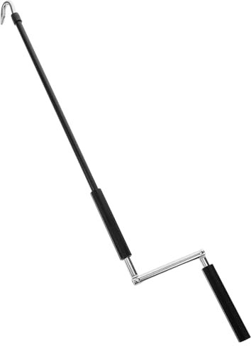 ibasenice Astina Per Copertura Da Sole Esterna Manovella Manuale Compatta e Leggera Per Tendalino Camper Adatta Per Patio Tende Da Sole Rv e Coperture Esterne