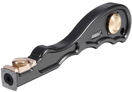 in 1 Mini Raschietto per Inserti in carburo di Legno Raschietto per rimozione Colla Manico in Lega di Alluminio Strumento per la Lavorazione del Legno per la rimozione della Colla