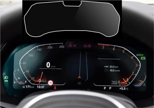 Skärmskydd Bilinteriör Instrumentpanel Härdat Glas Skyddsfilm Skärmskydd För BMW För X3 För X4 G01 G02 2020 Navigeringsskyddsfilm(High match)