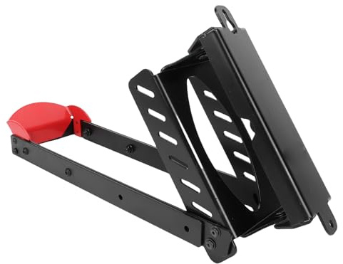 Sorandy Support Mural pour Vélo, Support de Garage Portable avec Fonction de Rotation à 120 Degrés pour Vélos Hybrides de Montagne, Peut Contenir jusqu'à 77 Lb, Gain de Place, Facile à
