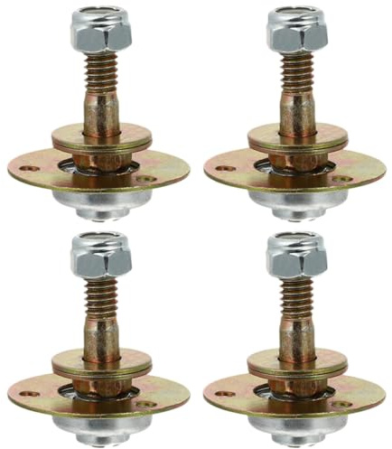 LOORGVEL 4 Piezas de Herrajes de Conexión para Muebles, Rodamientos Mecánicos de Hierro Galvanizado M8 X 55 Mm para Mecedoras, Accesorio Estable y Preciso para Reparación y Prolongar Vida