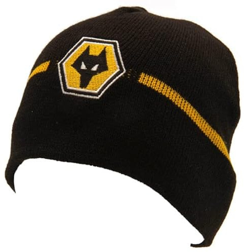 Wolverhampton Wanderers FC Beanie officiella varor guld, Guld, M