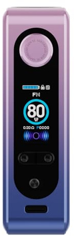 Vaporesso GEN SE Mod - 80W Box Mod Support 510 Thread Atomizer itank T Tank, DTL Vaping, Battery (Not Included), 0.96 Inch TFT Screen E-Cigarette Vaporizer No Nicotine (Viola sfumato)