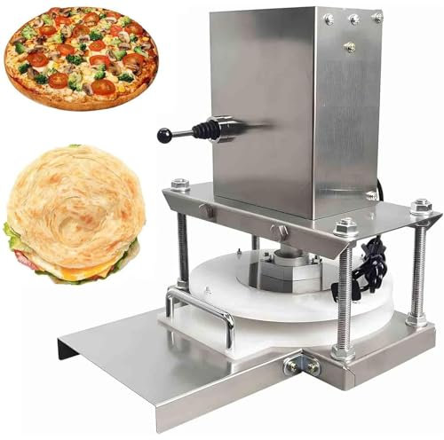 lwjunmm Machine à Rouler La Pâte électrique Automatique,Laminoir De Pâte De Comptoir,pour Pizza,Croissants,Petits Pains Boulangerie
