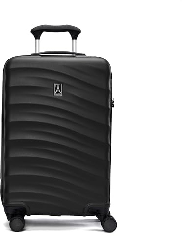 Travelpro Maxlite Air V2 Hardside Expandable Carry on Luggage, 8 Spinner Wheels, Lightweight Hard Shell Suitcase, TSA lock, Black, Carry On 20-Inch