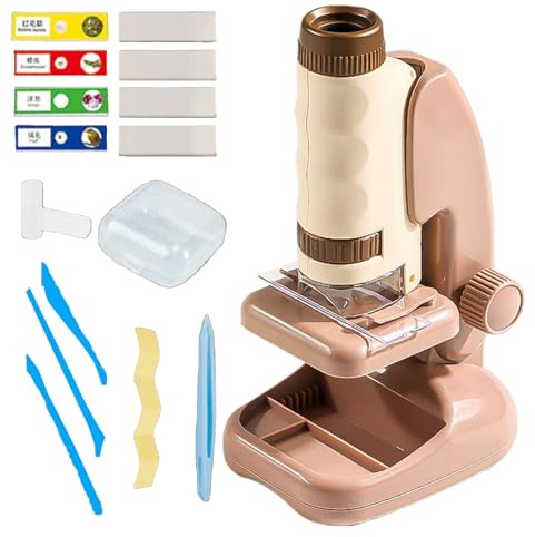 Microscope Kit for - Scientific Learning Microscope with Magnification | Learning & Experimentation Toy for Boys and Girls Age 2+