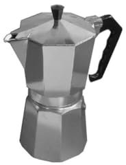 TrAdE Shop Traesio CAFFETTIERA Moka 2 Tazze Coffe Maker Espresso Caffe' NAPOLETANA Mezza 2 Tazza