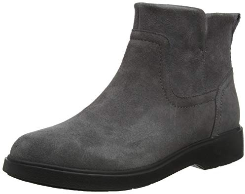 Clarks 261460114 Mujer Botas Slouch, Gris (Grey Suede Grey Suede), 39 EU