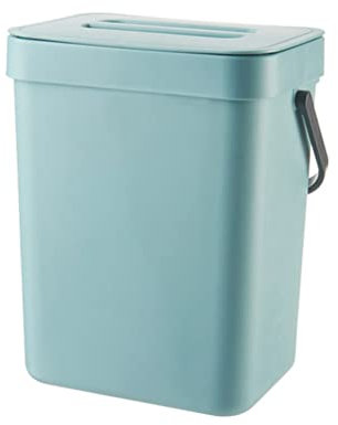 TOPINCN Contenedor de Compost de Cocina, Contenedor Pequeño de Encimera de Hogar de Material 3L PP con Tapa, Utensilio de Botes de Basura de Compostador de Basura para el Hogar (#4)