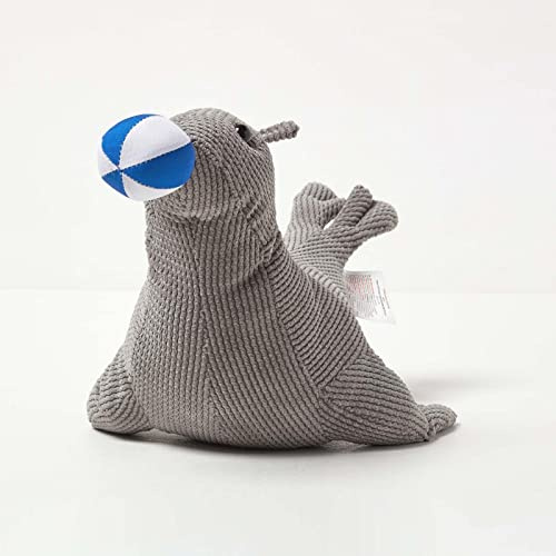 HOMESCAPES Door Stop Novelty Seal Door Stopper Animal with Beach Ball for Kids Bedroom