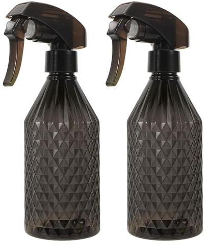 MOTHNUR 2pcs Continuous Fine Mist Hair Spray Bottle with Steel Ball Refillable Barber Hair Sprayer Smooth Flow Water Sprayer