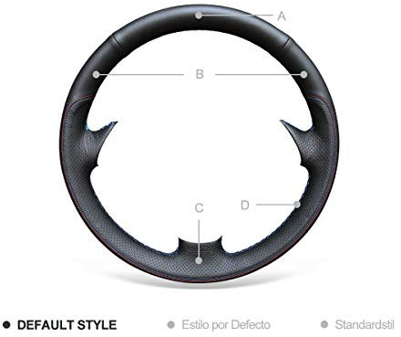 MEWANT Personalizzato A Mano Cucito Camoscio e Vera Pelle Auto Volante Copertura per BMW Serie 3 E36 E36/5 E46 E46/5 2000