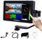 Feelworld F6 Plus 6 Pulgadas On Camera Field Monitor DSLR Cámara Pantalla Táctil HDR 3D Lut Waveform Full HD 1920x1080 IPS Video Peaking Focus Assist con 4K HDMI Tipo C 8.4V DC Output