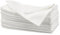 BIT.FLY Stoffservietten Weiß - Set von 12 Baumwollservietten 50 x 50CM Geeignet für Hotels Restaurants Hochzeit und Alltäglichen Gebrauch