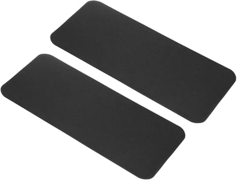 QUARKZMAN 2 Piezas de Base de Fieltro, 14.6x6.7 Pulgadas, Cojín de Base Rectangular para Bolsos, Tabla de Revestimiento para Bolsos, Insertos con Esquinas Redondeadas, Negro
