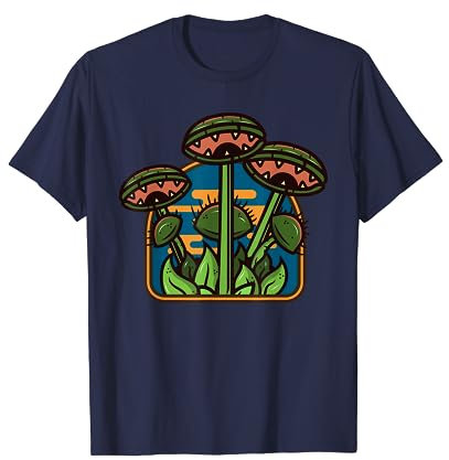 Carnivorous Plant Venus Fly Tap Tee Terrarium Houseplant T-Shirt