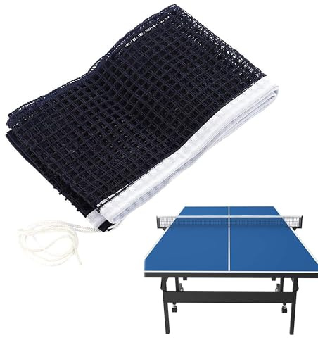 poliestere Rete da Ping Pong da Tavolo di Ricambio Pieghevole Rete da Ping Pong Professionale per Allenamento e il gioco della competizione,Impermeabile e Resistente
