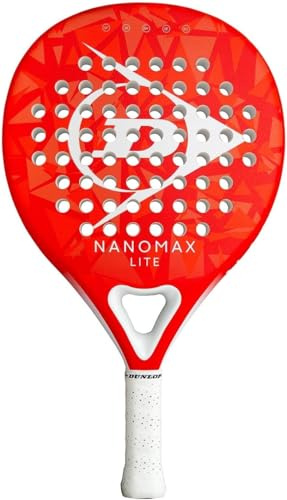 Dunlop Padelschläger Nanomax Lite, Orange, White, Orange, White