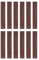 sourcing map 12pcs Peel and Stick Floor Tile 36 x 6 Self Adhesive PVC Wood Grain Flooring Waterproof Rosewood Style Plank Flooring for Bedroom Living Room, Red