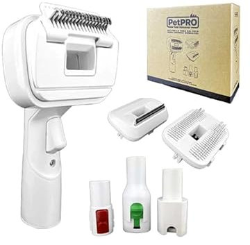 Generico Spazzola Rimuovi Pelo per Animali Domestici | Compatibile con Folletto e Compatibile con Dayson Accessorio Universale per Aspirapolvere, Cani e Gatti