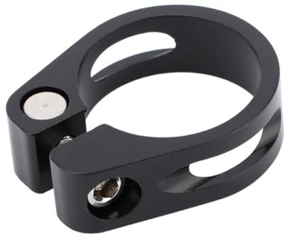 HOUSON Fahrrad Sattelkloben, Fahrradsitz Adapter Sattelstützenklemme Aluminium Legierung Sattelklemme Fahrradsattel Befestigung für MTB und Rennrad 34.9mm