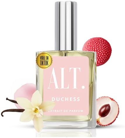 ALT. FRAGRANCES Duchess - Inspired by Delina Fragrance, Extrait de Parfum, Long Lasting Perfume for Women, Floral Fruity Scent with Lychee Rose Musk, 60ml