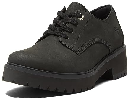 Timberland Women's Carnaby Cool Biker Boot Ankle, noir profond, 37.5 EU
