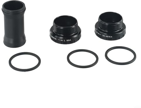 Boîtier de pédalier BSA Hollowtech II pour VTT, alliage d'aluminium, roulement 68 73 mm
