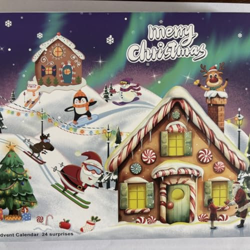 Advent Calendar 2025 Women, Scented Candles Gifts for Women, 24 Tea Light Scented Candles, Christmas Calendar Gift for Mother, Daughter, Sister (Candles Ai)