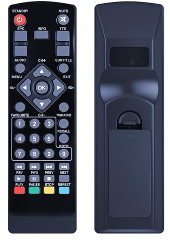 TRUCKON New Replacement Remote Control for TechniSat HD-S 261 DVB-S2 HD-S221 S210/ HD-S222 2534810000100 Compact Digital HD Satellite Receiver