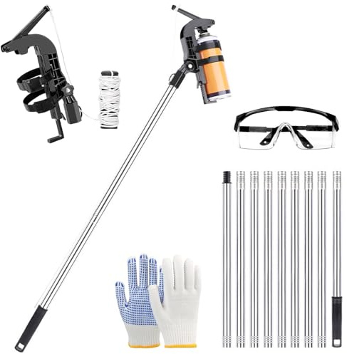 Extensor de Lata de Aerosol de ángulo Ajustable,Adaptador de Varilla de Extensión de Aerosol 3.6m,Adaptador de Poste de Extensión de Rociador,Para Pintura En Aerosol