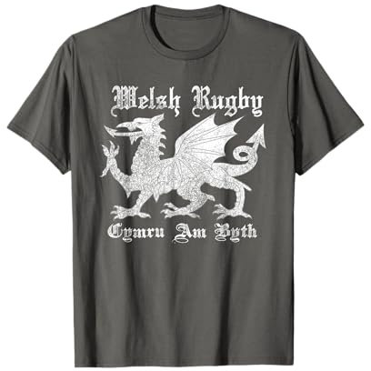 Vintage Welsh Rugby Shirt or Gift | Wales Rugby Football Top T-Shirt