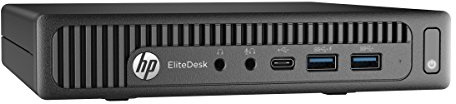 HP EliteDesk 800 G2 Desktop Mini PC Core i7 (6700T) 2,8 GHz 8 GB 128 GB SSD WLAN BT Windows 7 Pro 64-bitars (HD Graphics 530) (Renoverad)