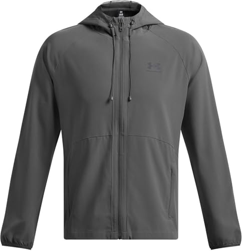 Under Armour Homme Veste Tissée Vibe, Grey, XL
