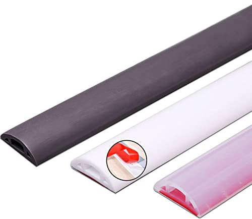 Tiras flexibles impermeables de silicona para estanqueidad, junta de suelo plegable, umbral de ducha, barrera de baño, 400 cm