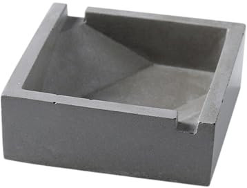 Artibetter Decoración Retro Decoración Al Aire Libre Decoración De Escritorio Cenicero De Cemento Tarro De Ornamento Hogar Oficina Mesa Al Aire Libre