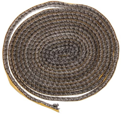 Ciieeo Junta De Cuerda Para Estufa De Leña 200 Cm Sello Autoadhesivo Resistente a Alta Temperatura