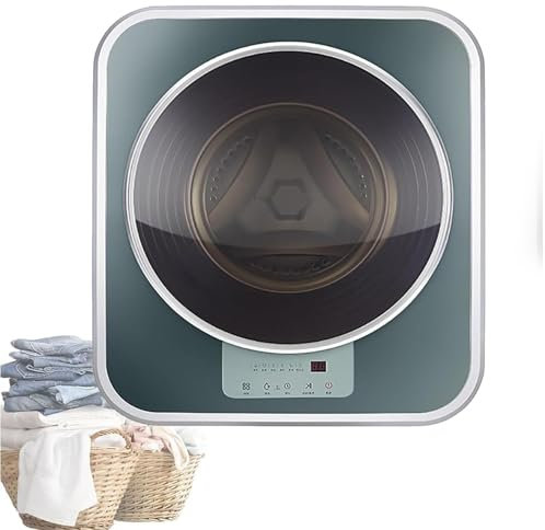 Mini Machine à Laver Avec Sèche-Linge,Entièrement Automatique,Pour Sous-Vêtements Personnels,Convient Pour Appartement,Maison,Dortoir,Bureau,Wallhanging