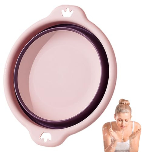 Foldable Washing Up Bowl, Hanging Foldable Basin, Portable For Camping, Travel, Kitchen, Wash Face, Vegetables, Dishes, Clothes, Soak Feet