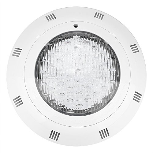 Haofy Foco Subacuático Impermeable 12V RGB LED Luz de Estanque 24W Cambio de Color Luz Decorativa para Exteriores con Control Remoto para Césped, Piscina, Acuario