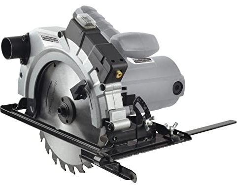 Brüder Mannesmann Werkzeuge M12797 Circular Saw with Laser Grey