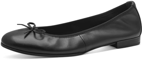 Tamaris Donna Ballerina Pelle Piatta Nero 36 EU