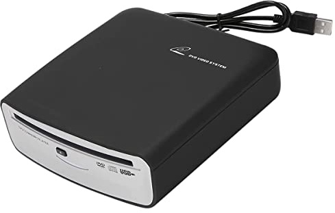 Portable Car CD Player | External USB Vehicle CD Player for Car Android Navigation Plug and Play (for Android 4.4 and Above System Only)