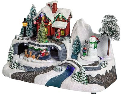 Avilia Weihnachtsdorf mit Musik und Lichter: Magische Atmosphäre für Ihre Weihnachtsfeiern! Funkelnde Lichter, bezaubernde Melodien und einzigartige Weihnachtsatmosphäre, Nd