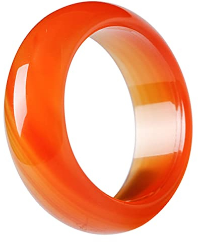 Chalcedony carnelian ring knuckle vintage ringar ädelsten smycken fingerdekor turmalin boho kvinnliga planeter system solar multi jade guld röd agat