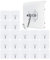 JZK 20 x Fuerte ganchos adhesivos gancho pared transparente carga 10KG max gancho de plástico para baño cocina pared puerta nevera techo armario
