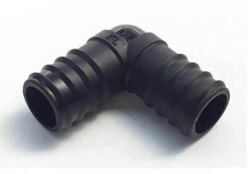 Hortafix Pond Pipe corrugated pipe Elbow 1 1/4 32mm Barbed