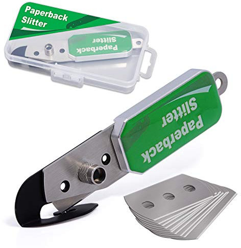 Gomake Vinyl-Wraps-Schneider Bodyguard-Sicherheitsmesser mit PTFE-Beschichtungsfüßen, versteckte Stahlklinge für Autotöner, mit extra 10 Ersatzklingen