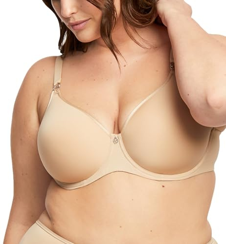 Montelle Women's Essentials Spacer T-Shirt Bra, 9321, Sand, 36E