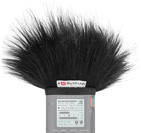 Gutmann Mikrofon Windschutz Fell für Tascam DR-07X Handgefertigt in Deutschland